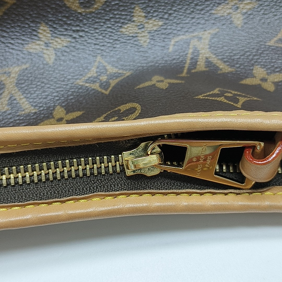 CARRYALL MM Monogram Coated Canvas Brown