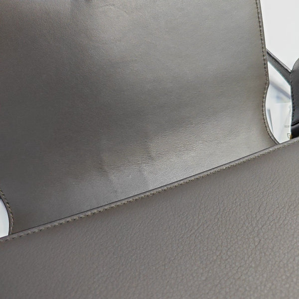 Gancini Calfskin Gray