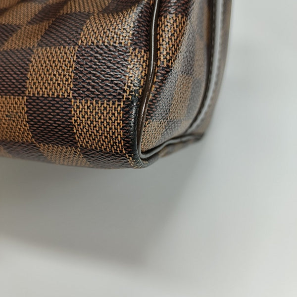 SPEEDY 25 Lona revestida Damier Ebene Marrón