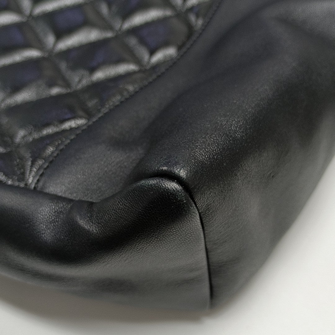 CHANEL 31 Small Quilted Calfskin Black