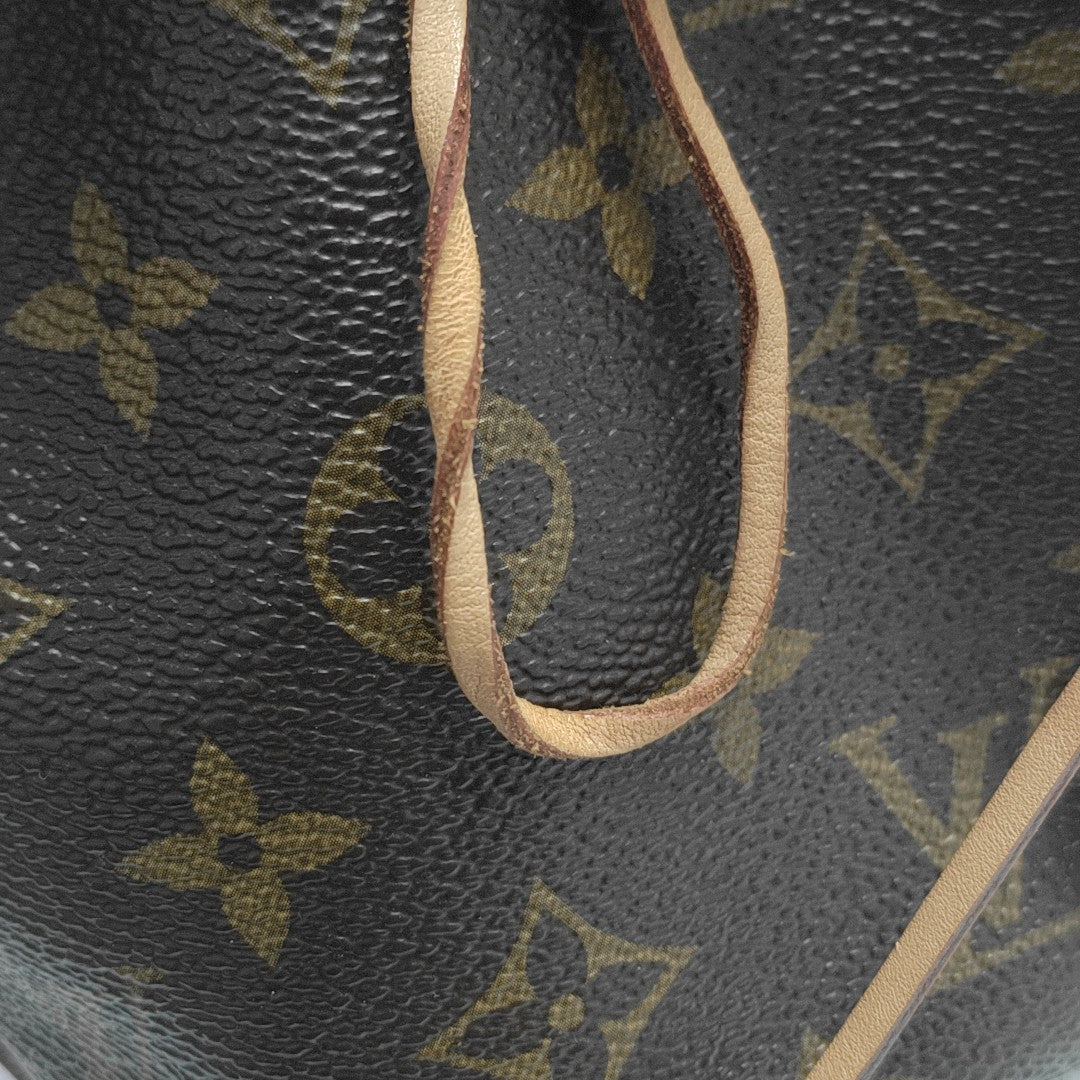NÉONOÉ Nano Monogram Coated Canvas Brown