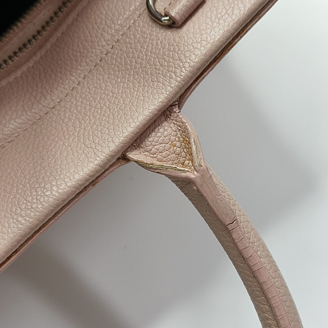 CABAS RIVE GAUCHE Calfskin Pink