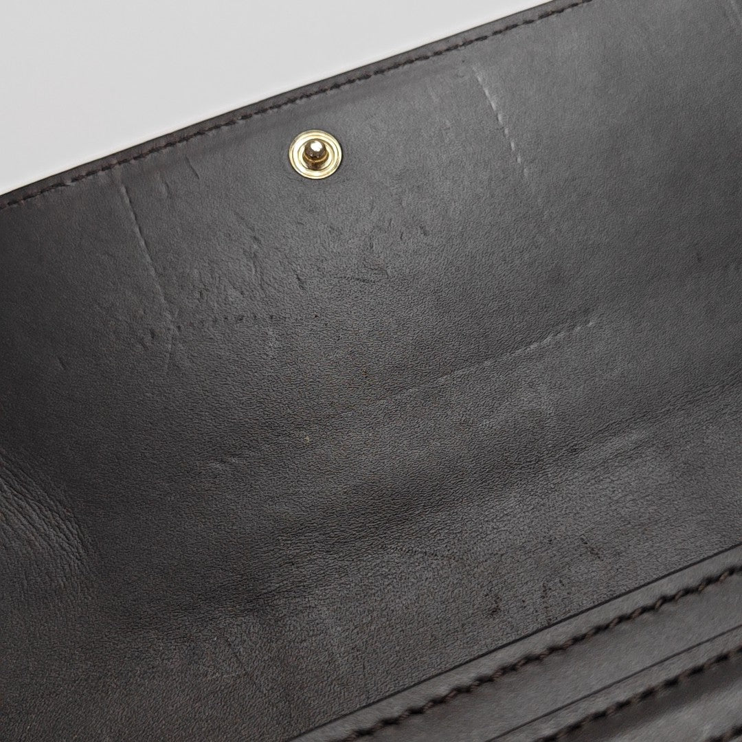 Monogram Canvas Wallet Beige
