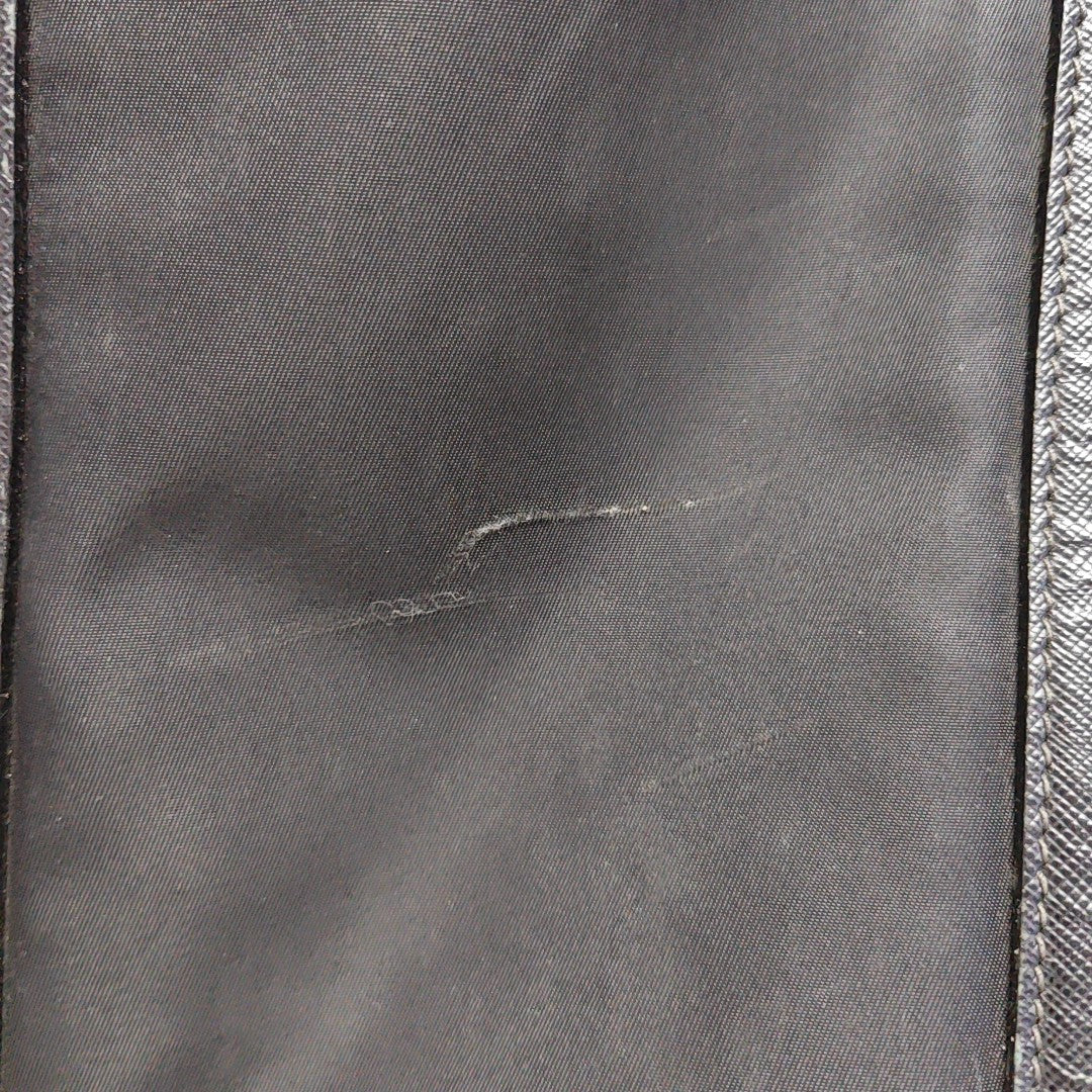 Nylon Top Handle Bag Black