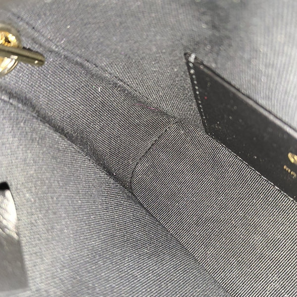 HOBO Quilted Grained Calfskin Black