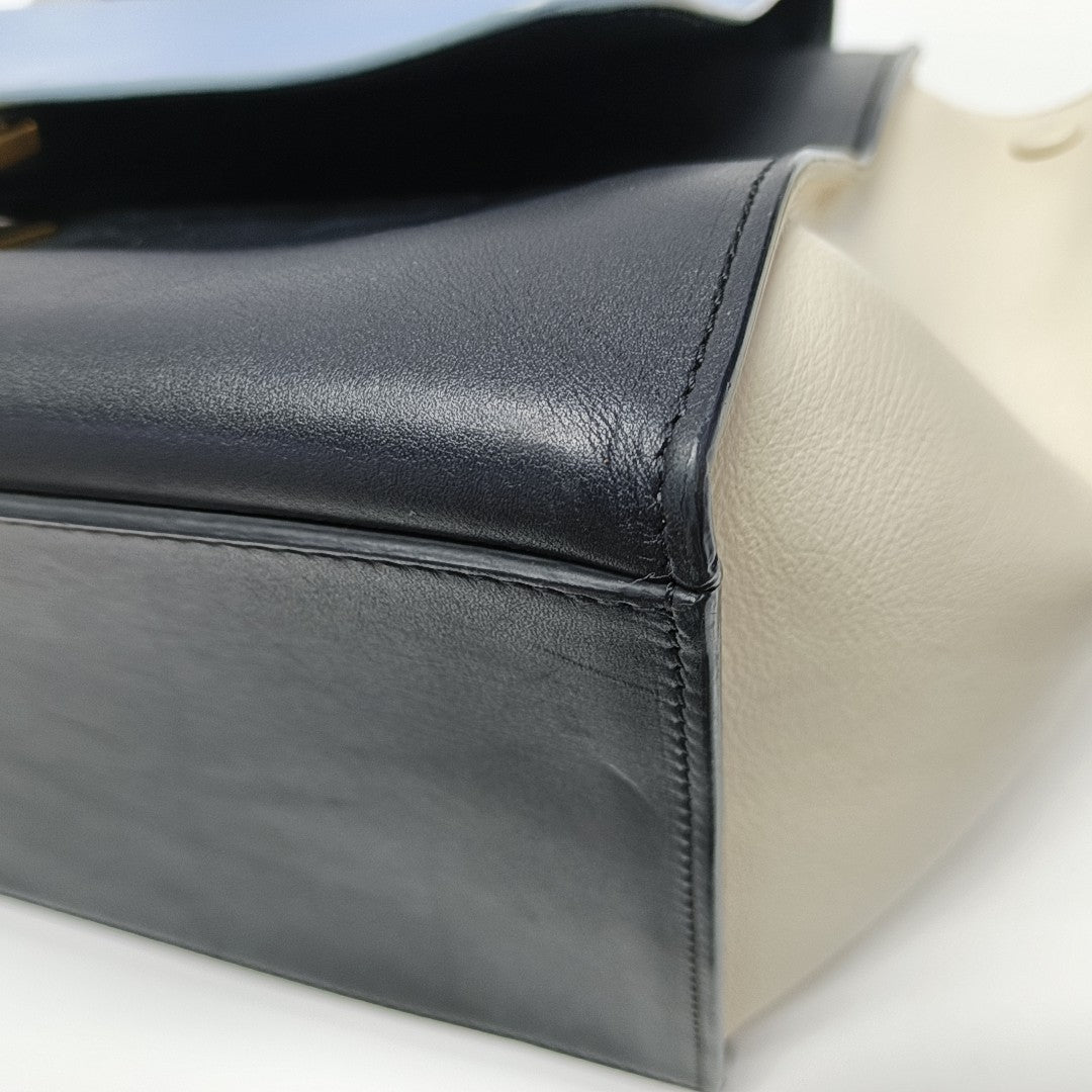 TRAPEZE Medium Calfskin Multicolor