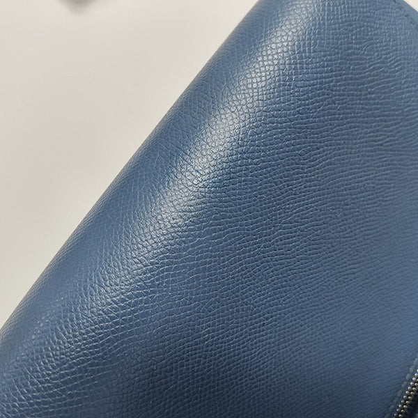BELT Micro Calfskin Blue