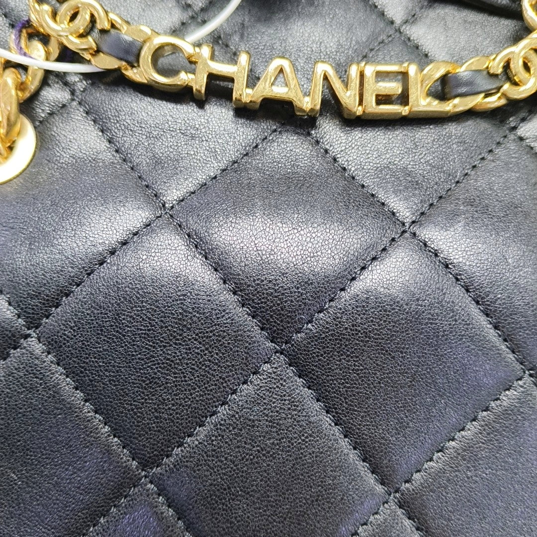 CLASSIC FLAP Mini Quilted Lambskin Black