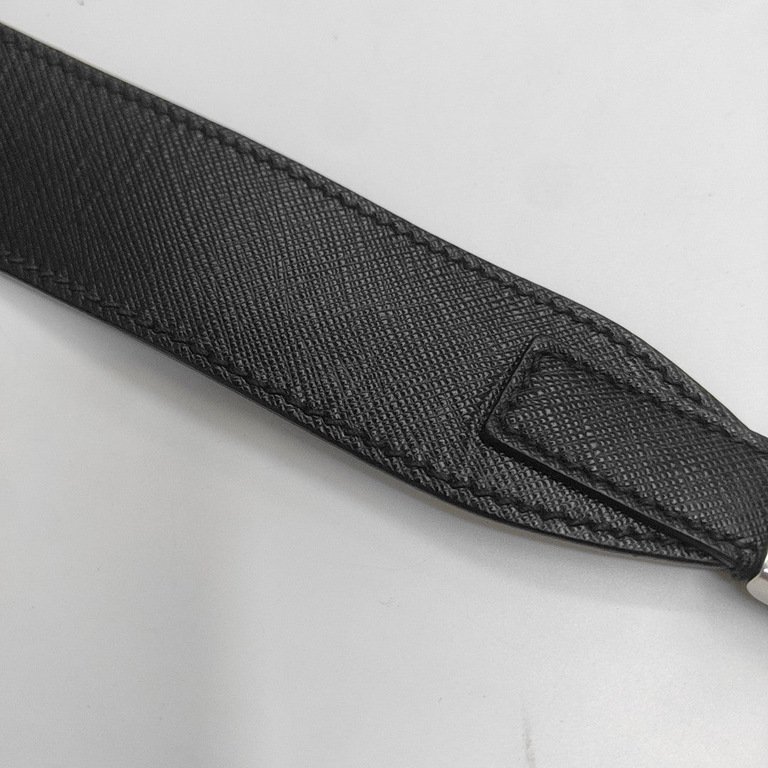 Calfskin Shoulder Bag Black