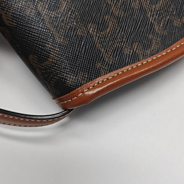BESACE Mini Coated Canvas Brown