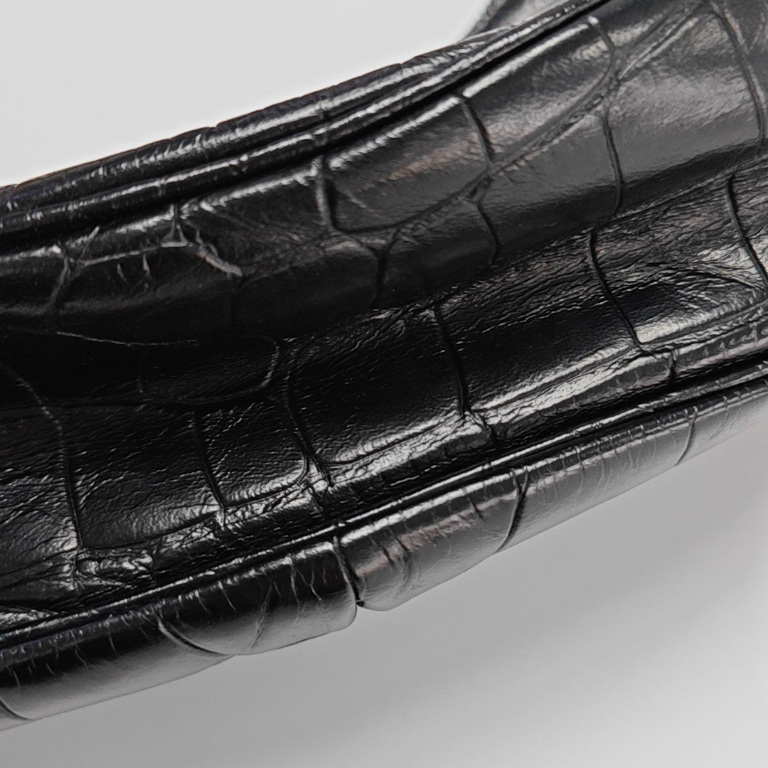 Le Cagole Small Calfskin Black