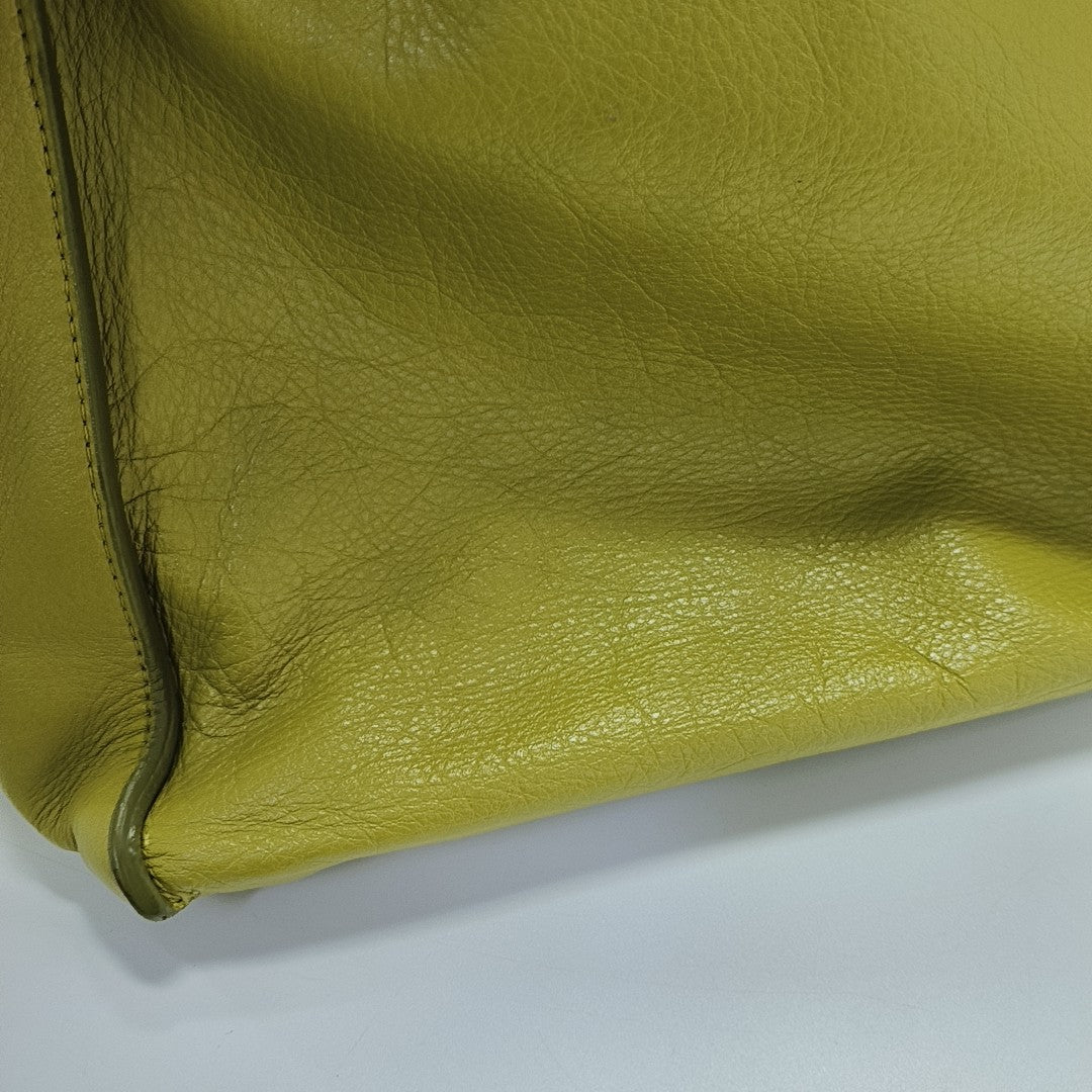 Classic City Small Lambskin Green