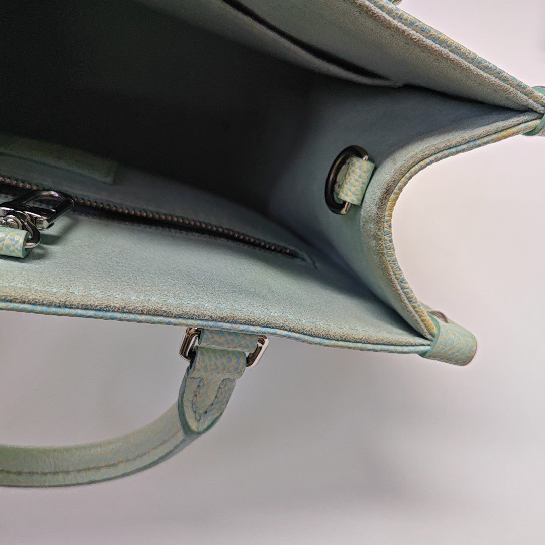 ONTHEGO PM Monogram Calfskin Green