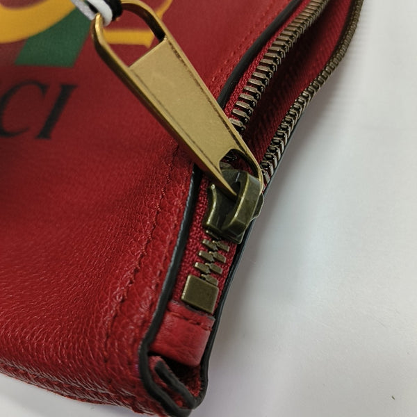 Print Medium Calfskin Red
