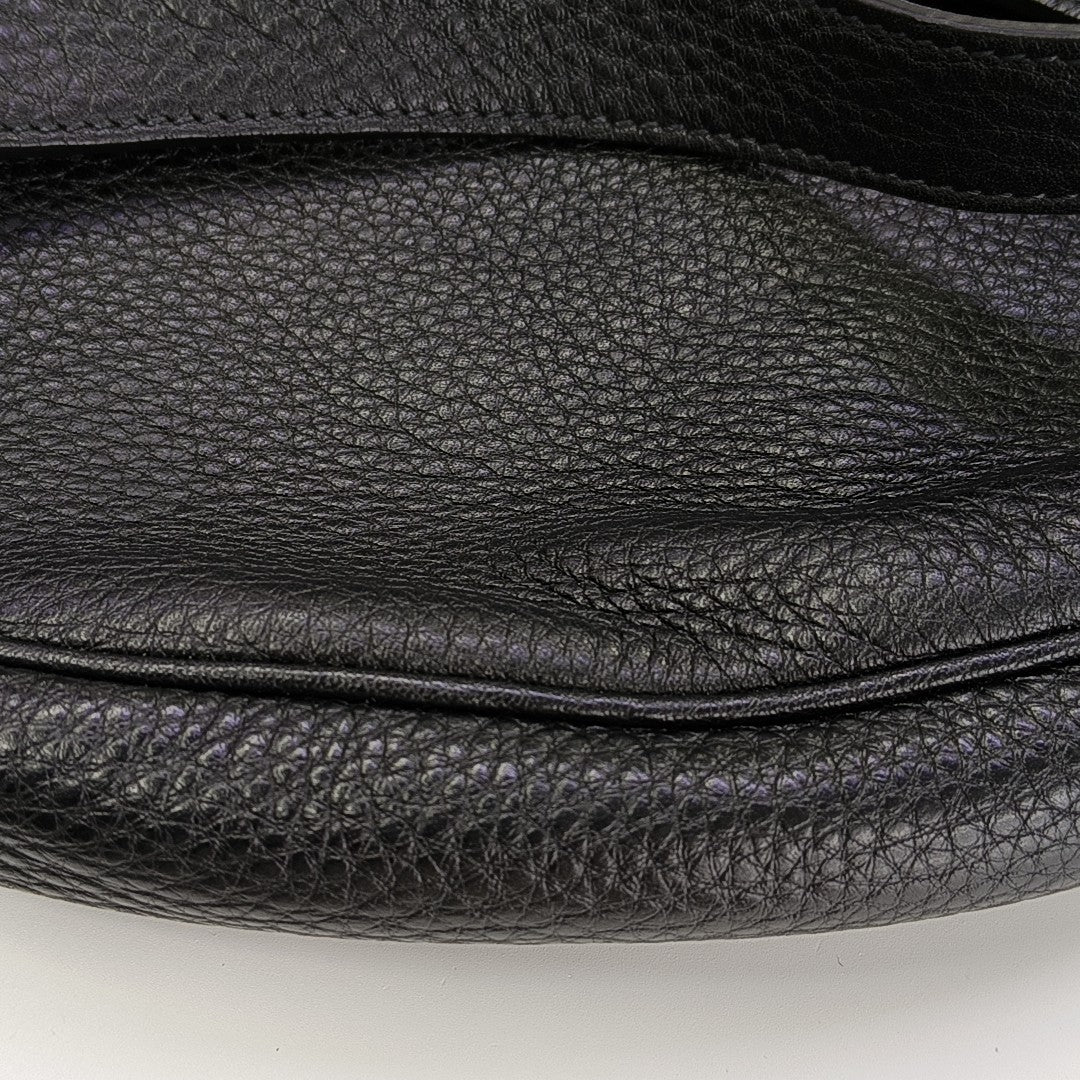Calfskin Belt Bag Black