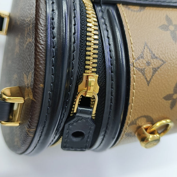 CANNES PM Monogram Coated Canvas Brown