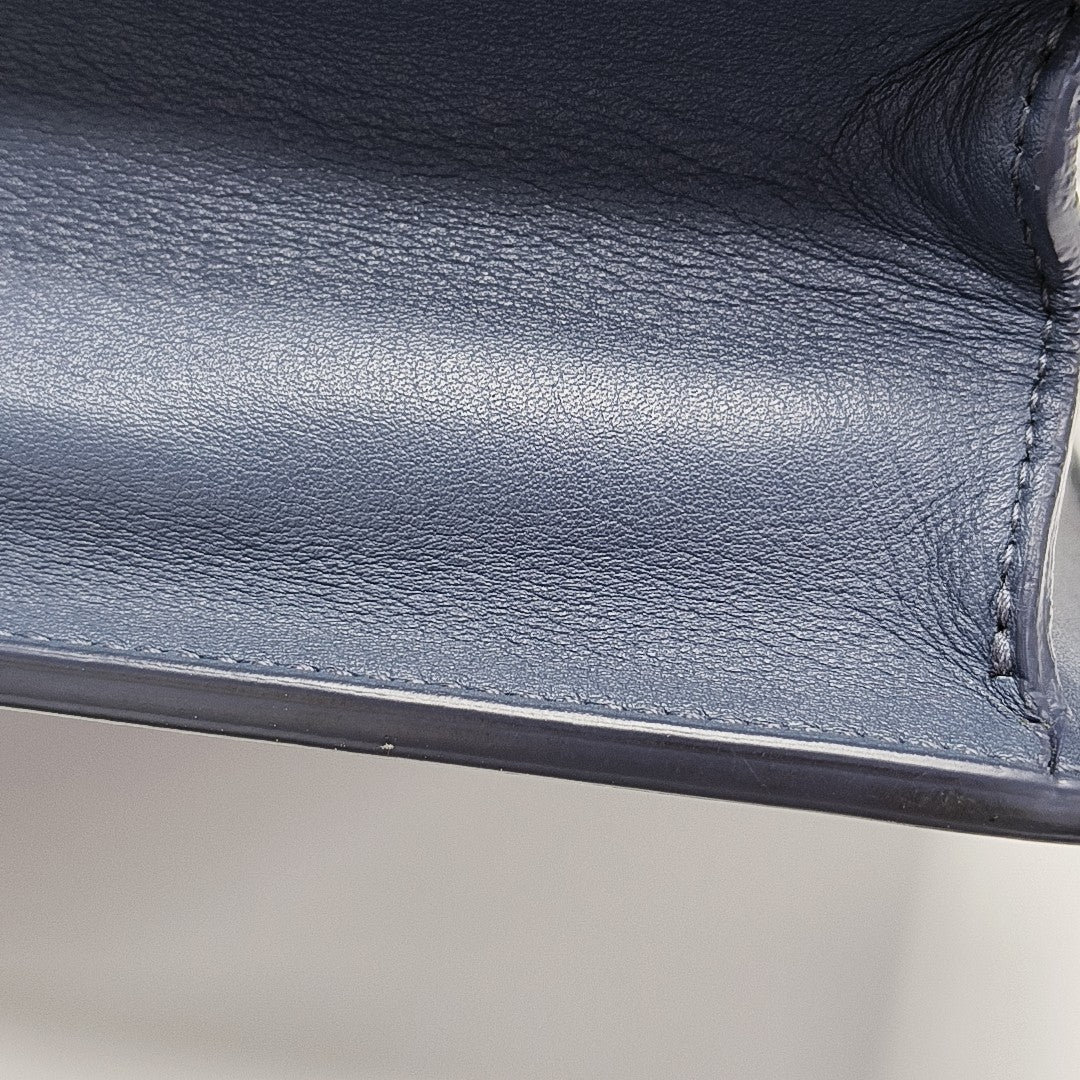 30 Montaigne Calfskin Blue