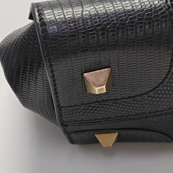 Calfskin Shoulder Bag Black