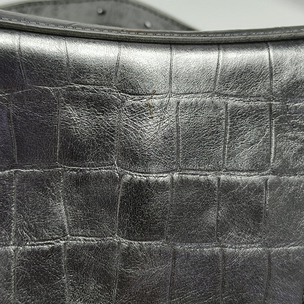 Downtown Calfskin Silver