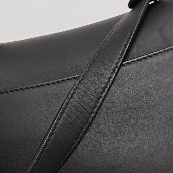 Saddle Small Calfskin Black