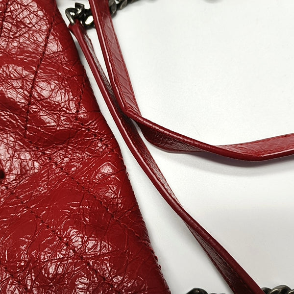 NIKI Medium Quilted Calfskin Red