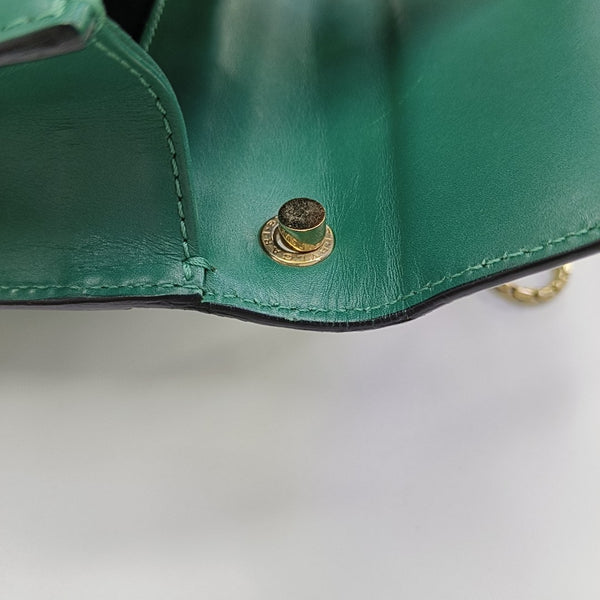 SERPENTI FOREVER Small Stingray Leather Green
