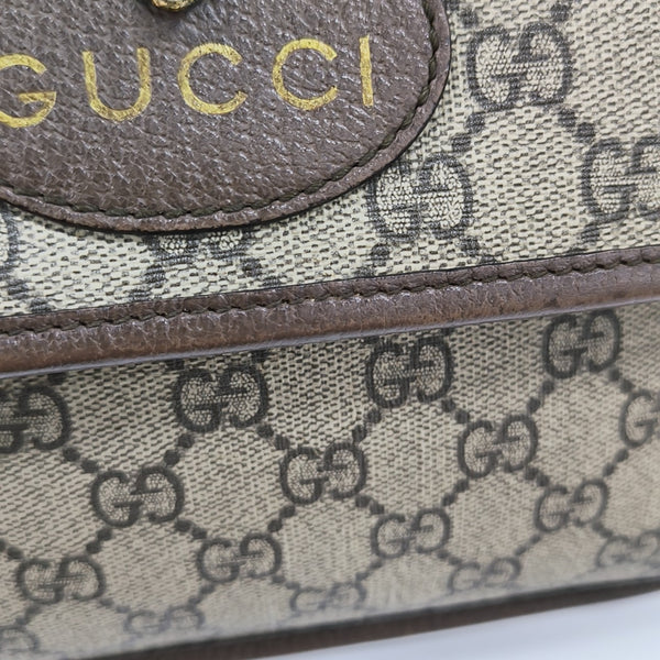 Neo Vintage Monogram Coated Canvas Beige