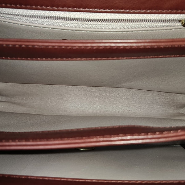 Quilted Calfskin Red
