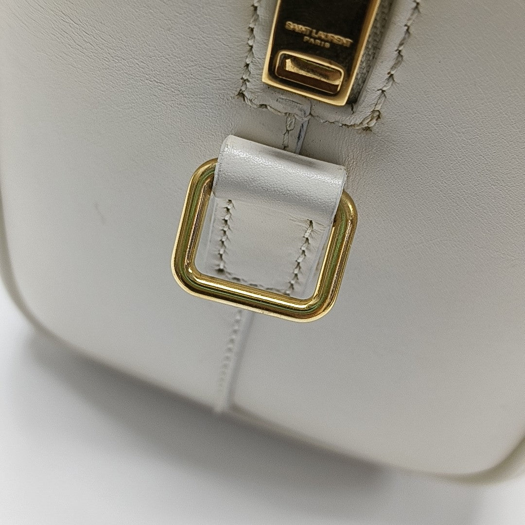 CLASSIC DUFFEL 6 Calfskin White
