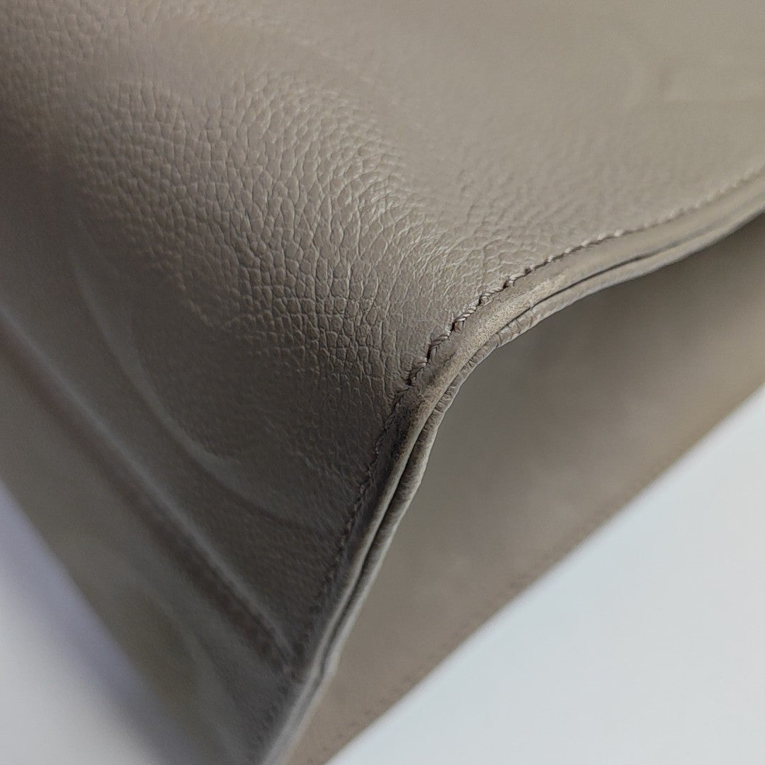 ONTHEGO MM Monogram Calfskin Gray