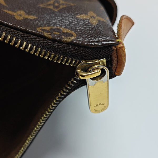 TOTALLY MM Monogram Coated Canvas Brown