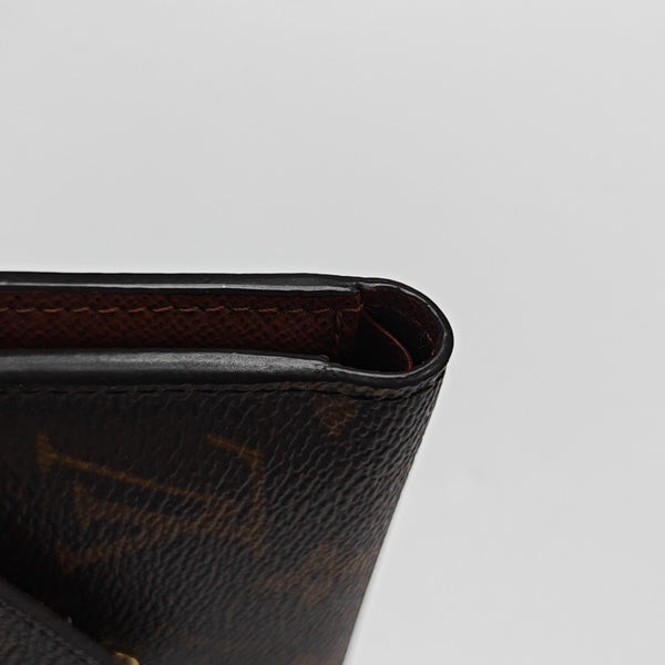 VICTORINE Monogram Coated Canvas Brown Wallet