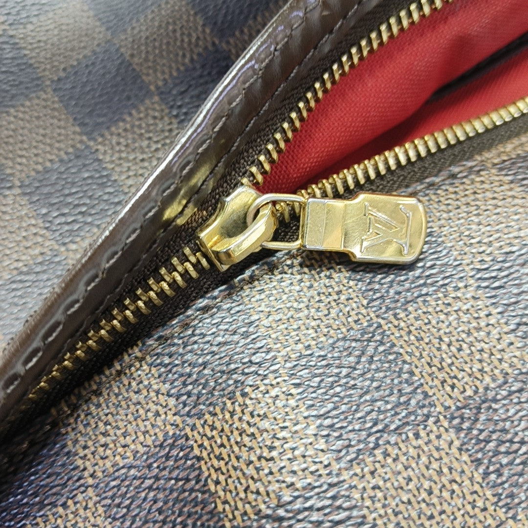 BLOOMSBURY PM Damier Ebene Coated Canvas Brown
