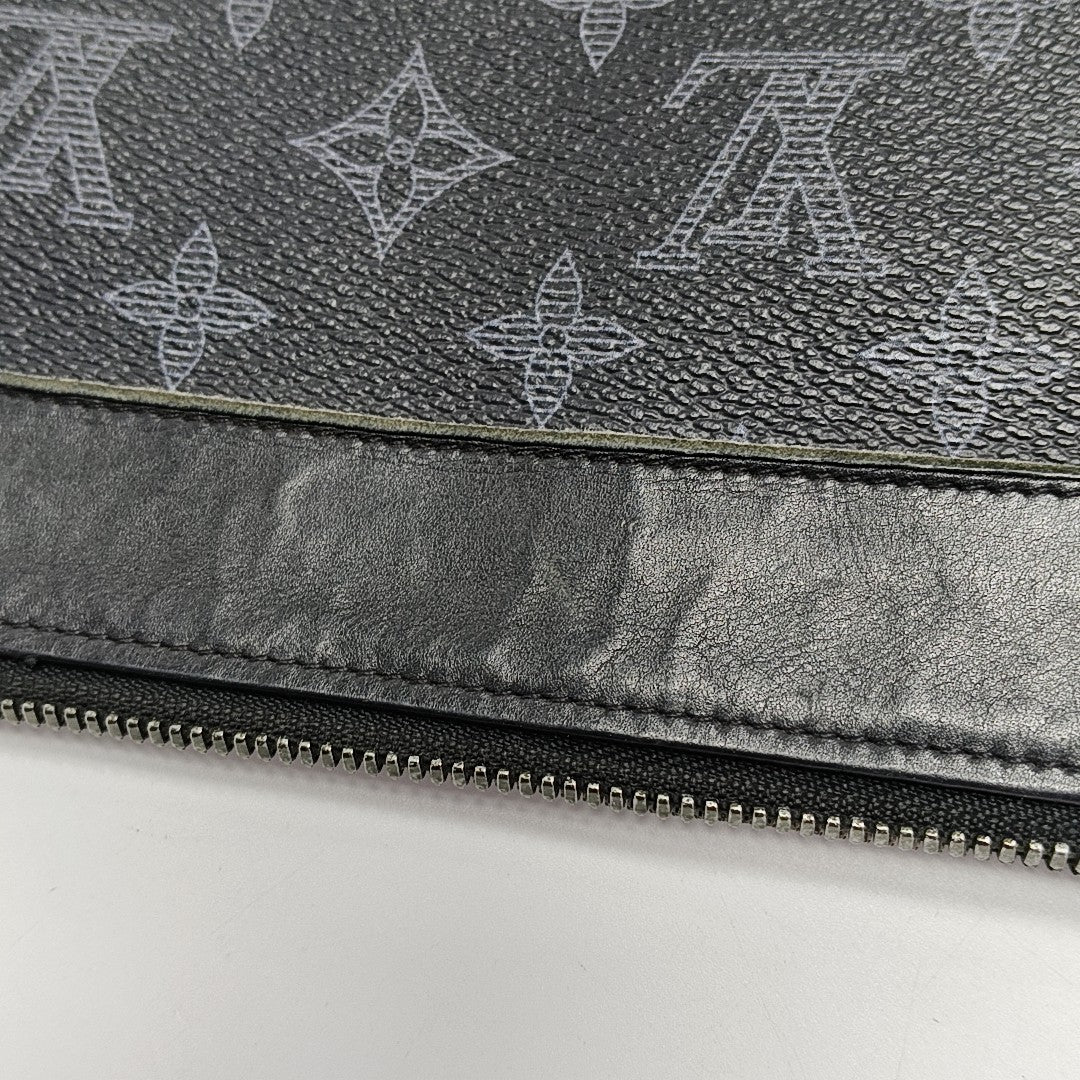 APOLLO GM Monogram Coated Canvas Black