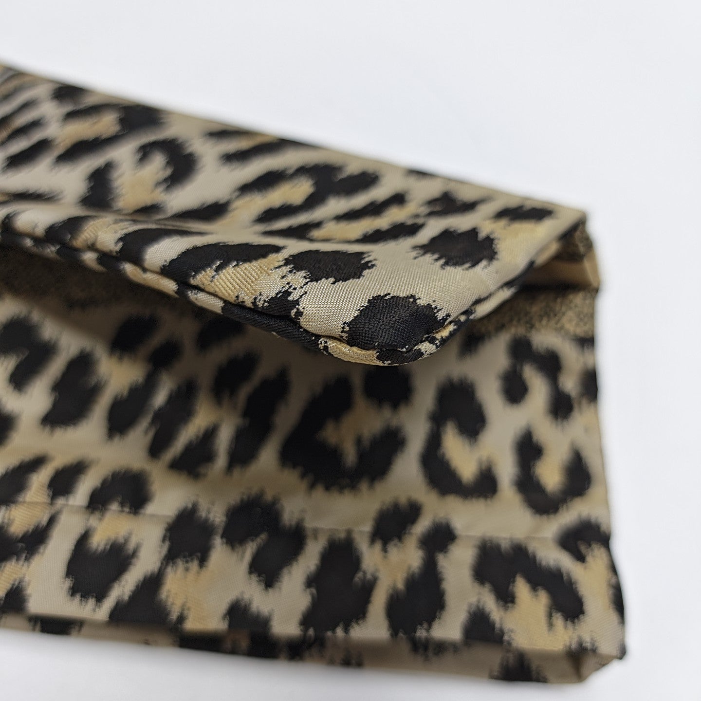 Fabric Clutch Brown