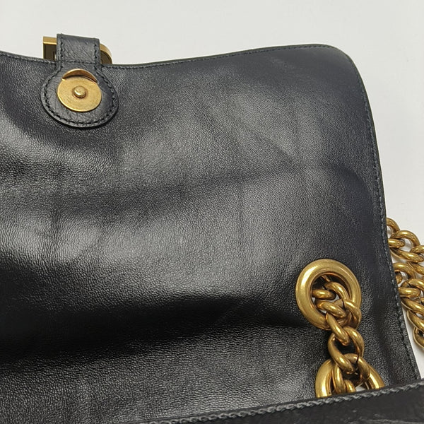 Crush Medium Calfskin Black