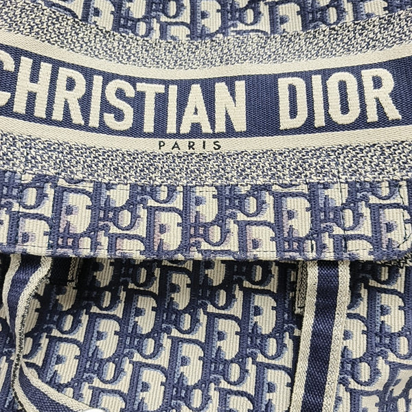 Diorcamp Large Oblique Canvas Blue