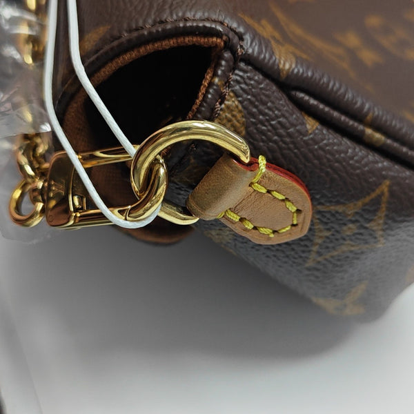 IVY Monogram Coated Canvas Brown