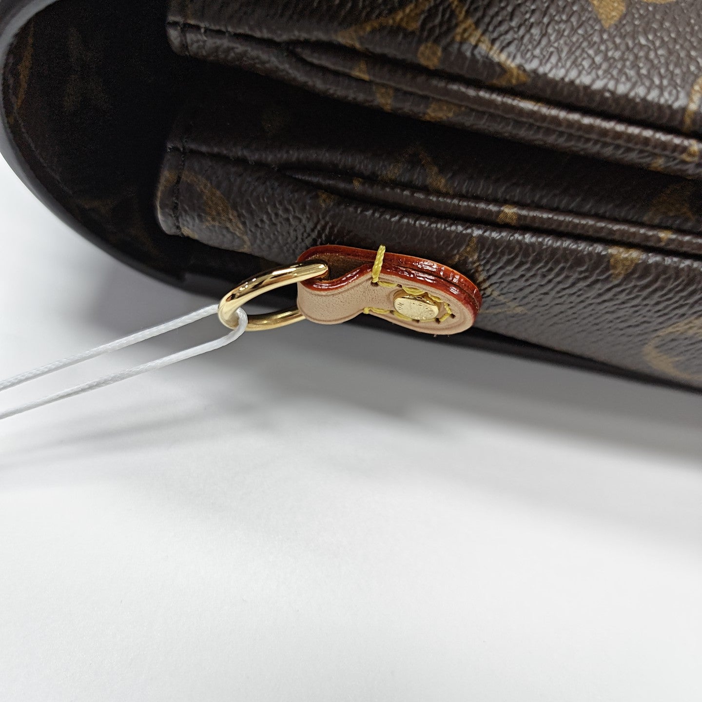 MÉTIS MM Monogram Coated Canvas Brown