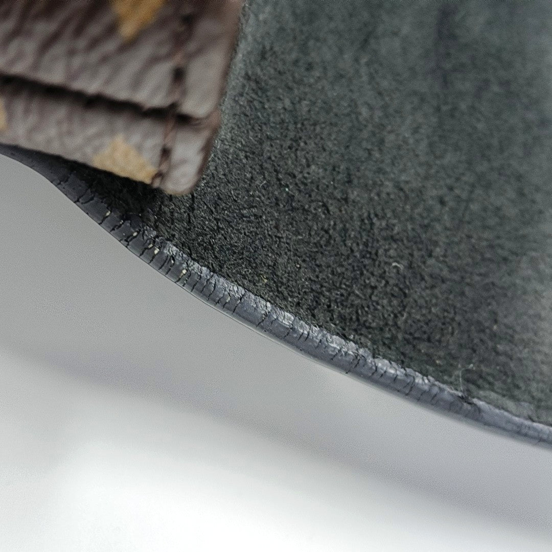 LOCKY BB Monogram Coated Canvas Brown