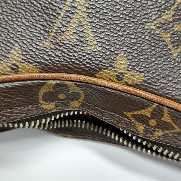 CROISSANT PM Monogram Coated Canvas Brown
