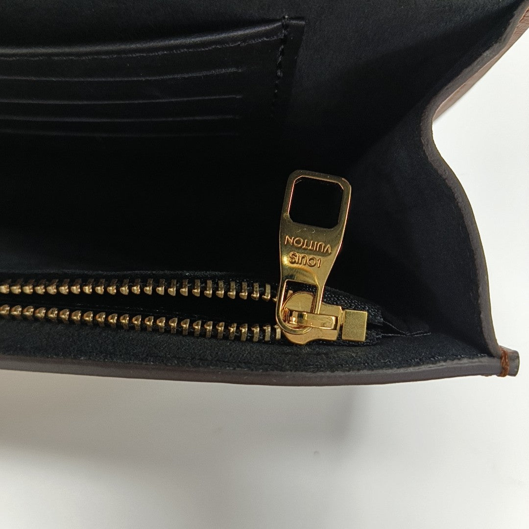 DAUPHINE WOC Monogram Coated Canvas Brown