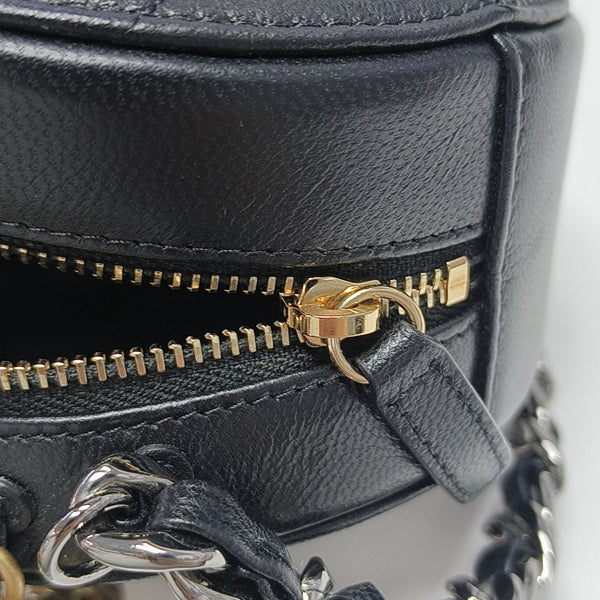 CHANEL 19 Small Quilted Lambskin Black
