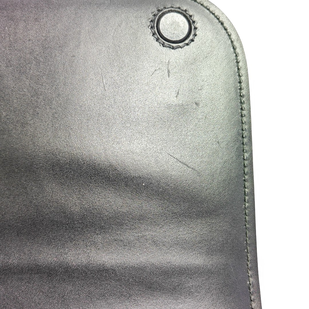 Calfskin Shoulder Bag Black