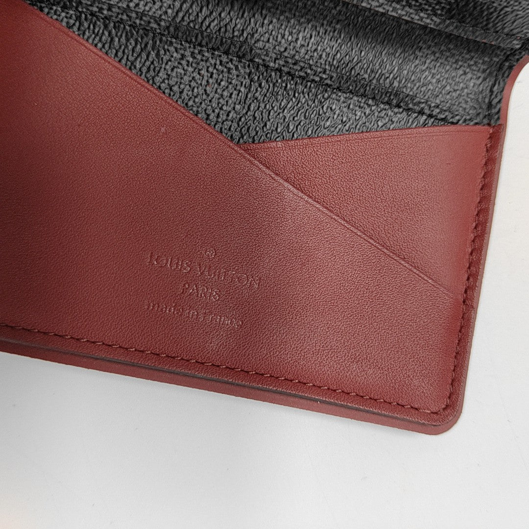 Damier Graphite Calfskin Wallet Black