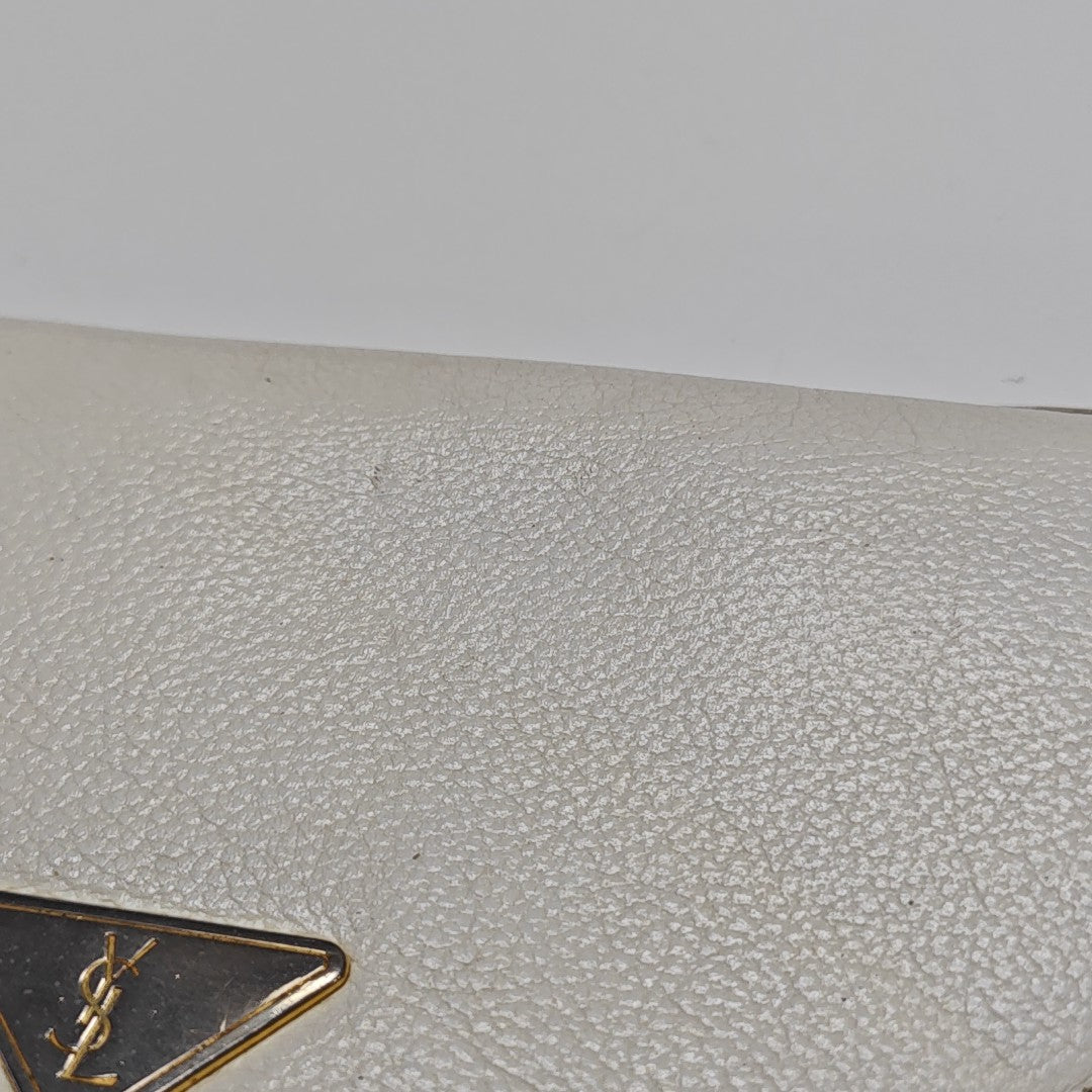 Calfskin Shoulder Bag White