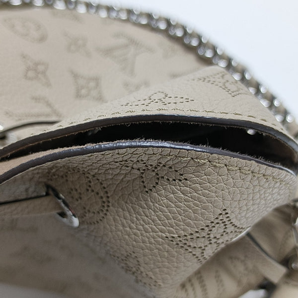BELLA Monogram Calfskin Gray