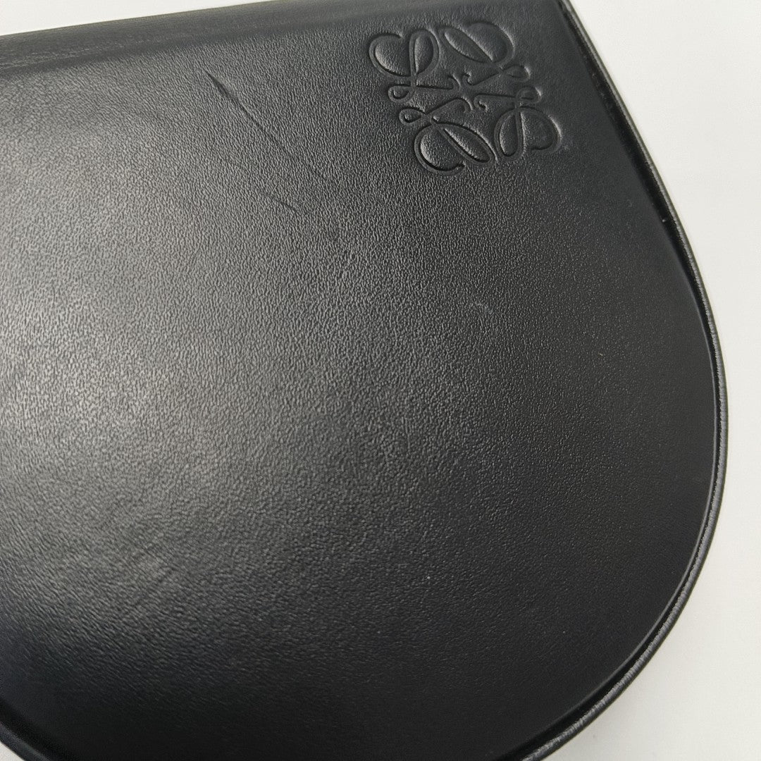 Heel Small Calfskin Black