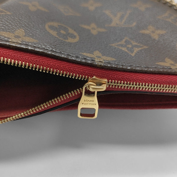 PALLAS BB Monogram Coated Canvas Brown