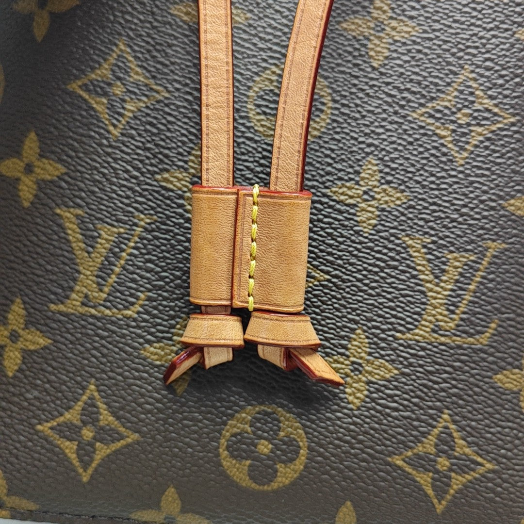 NÉONOÉ BB Monogram Coated Canvas Brown